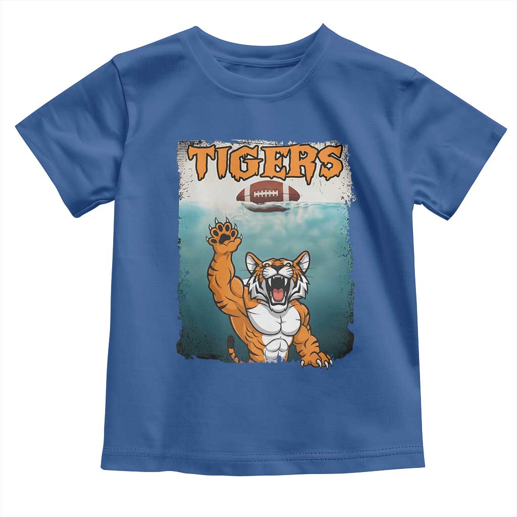 Funny BFT Horror Parody Gift Toddler T Shirt TS12 Royal Blue Print Your Wear