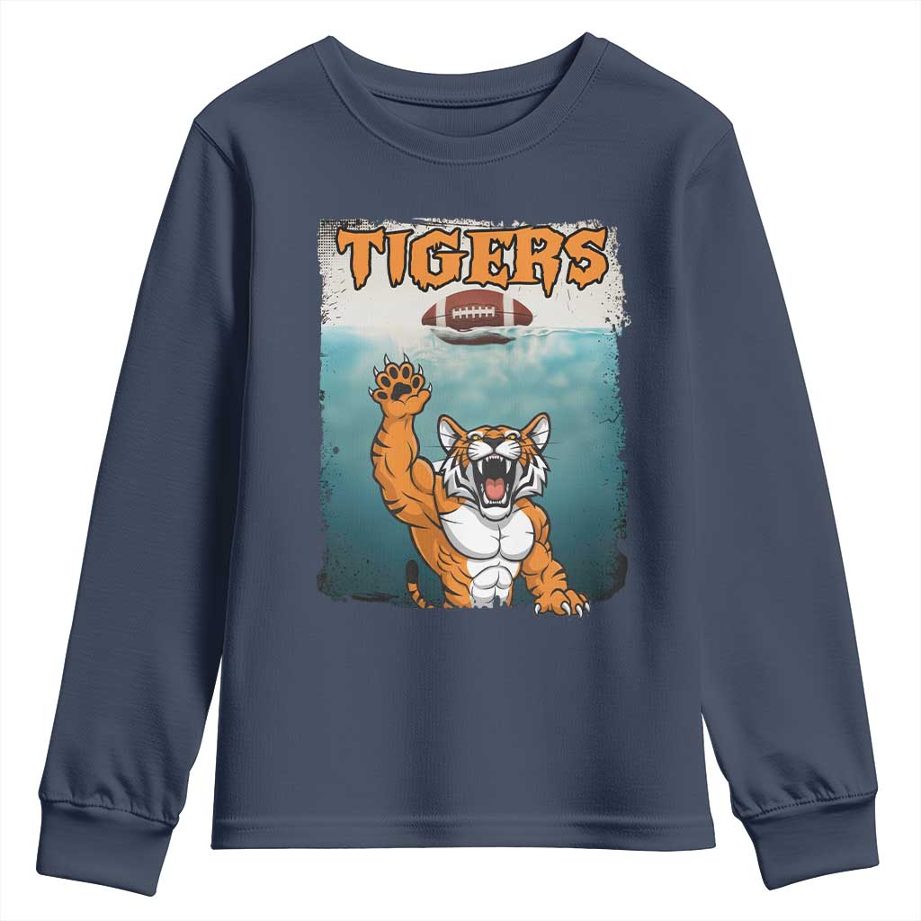 Funny BFT Horror Parody Gift Youth Sweatshirt TS12 Navy Print Your Wear