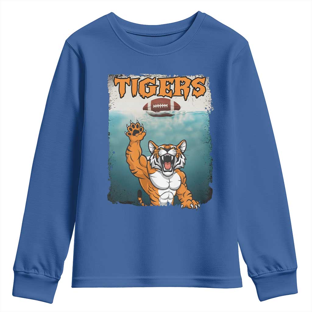 Funny BFT Horror Parody Gift Youth Sweatshirt TS12 Royal Blue Print Your Wear