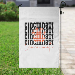 Cincinnati Tiger Paw Garden Flag Football Lover Gift TS12 Print Your Wear