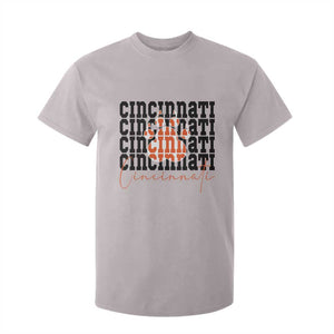 Cincinnati Tiger Paw T Shirt For Kid Football Lover Gift TS12 Ice Gray Print Your Wear