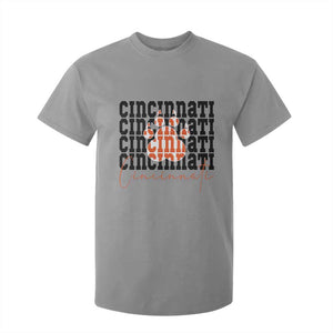 Cincinnati Tiger Paw T Shirt For Kid Football Lover Gift TS12 Sport Gray Print Your Wear