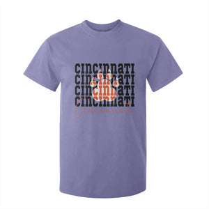 Cincinnati Tiger Paw T Shirt For Kid Football Lover Gift TS12 Violet Print Your Wear