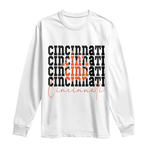 CF TGR Paw Football Lover Gift Long Sleeve Shirt TS12 White Print Your Wear