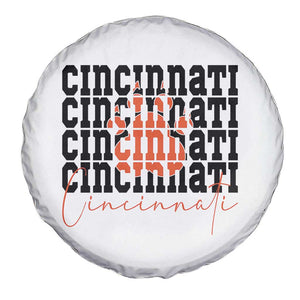 Cincinnati Tiger Paw Spare Tire Cover Football Lover Gift TS12 Print Your Wear