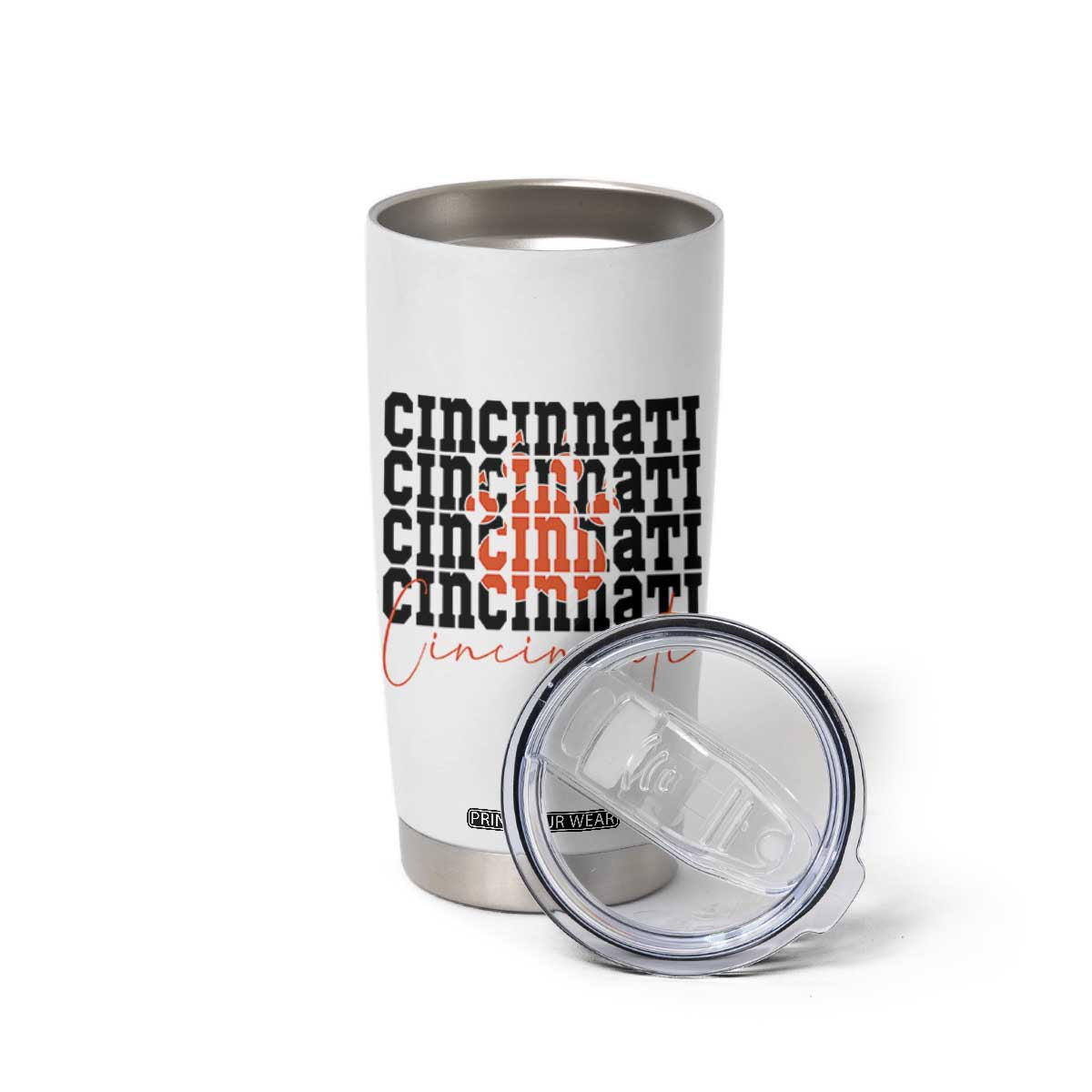 CF TGR Paw Football Lover Gift Tumbler Cup TS12 Print Your Wear