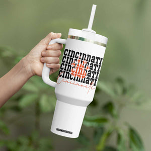 CF TGR Paw Football Lover Gift Tumbler With Handle TS12 Print Your Wear