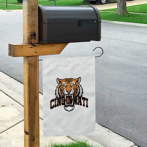 Roaring Cincinnati Tiger Football Garden Flag Game Day Fans Gift TS12 Print Your Wear