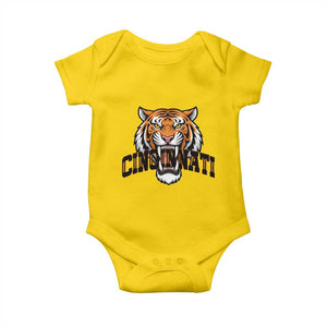 Roaring Cincinnati Tiger Football Baby Onesie Game Day Fans Gift TS12 Daisy Print Your Wear