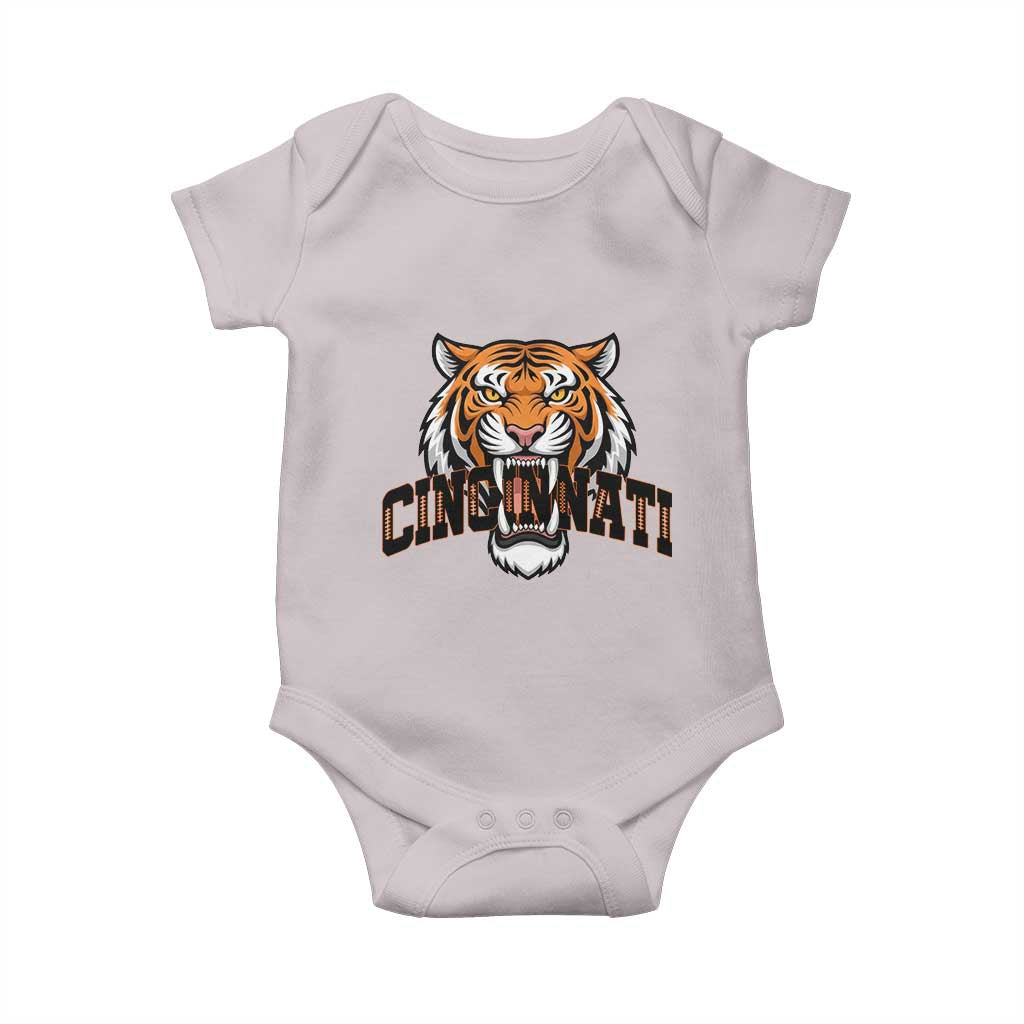 Roaring CFBT Game Day Fans Gift Baby Onesie TS12 Ice Gray Print Your Wear