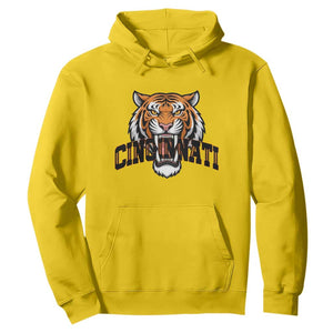 Roaring Cincinnati Tiger Football Hoodie Game Day Fans Gift TS12 Daisy Print Your Wear