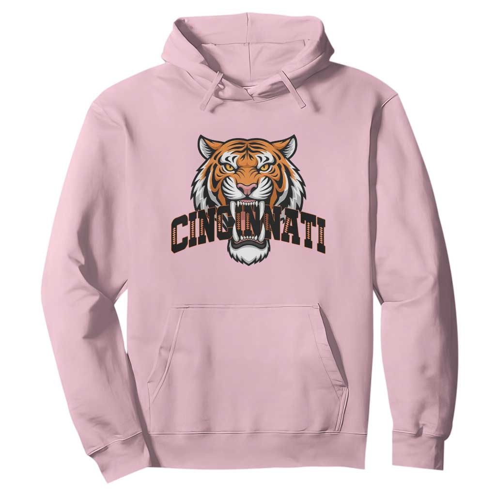 Roaring CFBT Game Day Fans Gift Hoodie TS12 Light Pink Print Your Wear