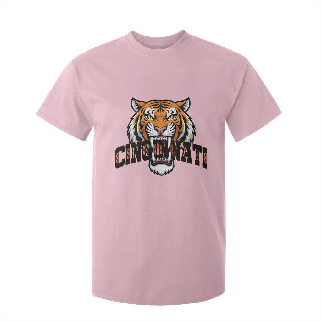 Roaring CFBT Game Day Fans Gift T Shirt For Kid TS12 Light Pink Print Your Wear