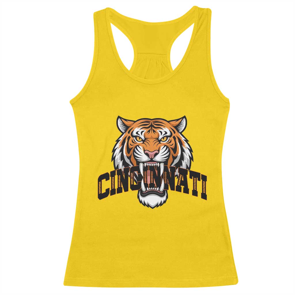 Roaring CFBT Game Day Fans Gift Racerback Tank Top TS12 Daisy Print Your Wear