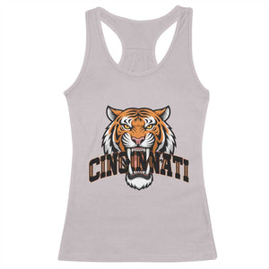 Roaring Cincinnati Tiger Football Racerback Tank Top Game Day Fans Gift - Print Your Wear