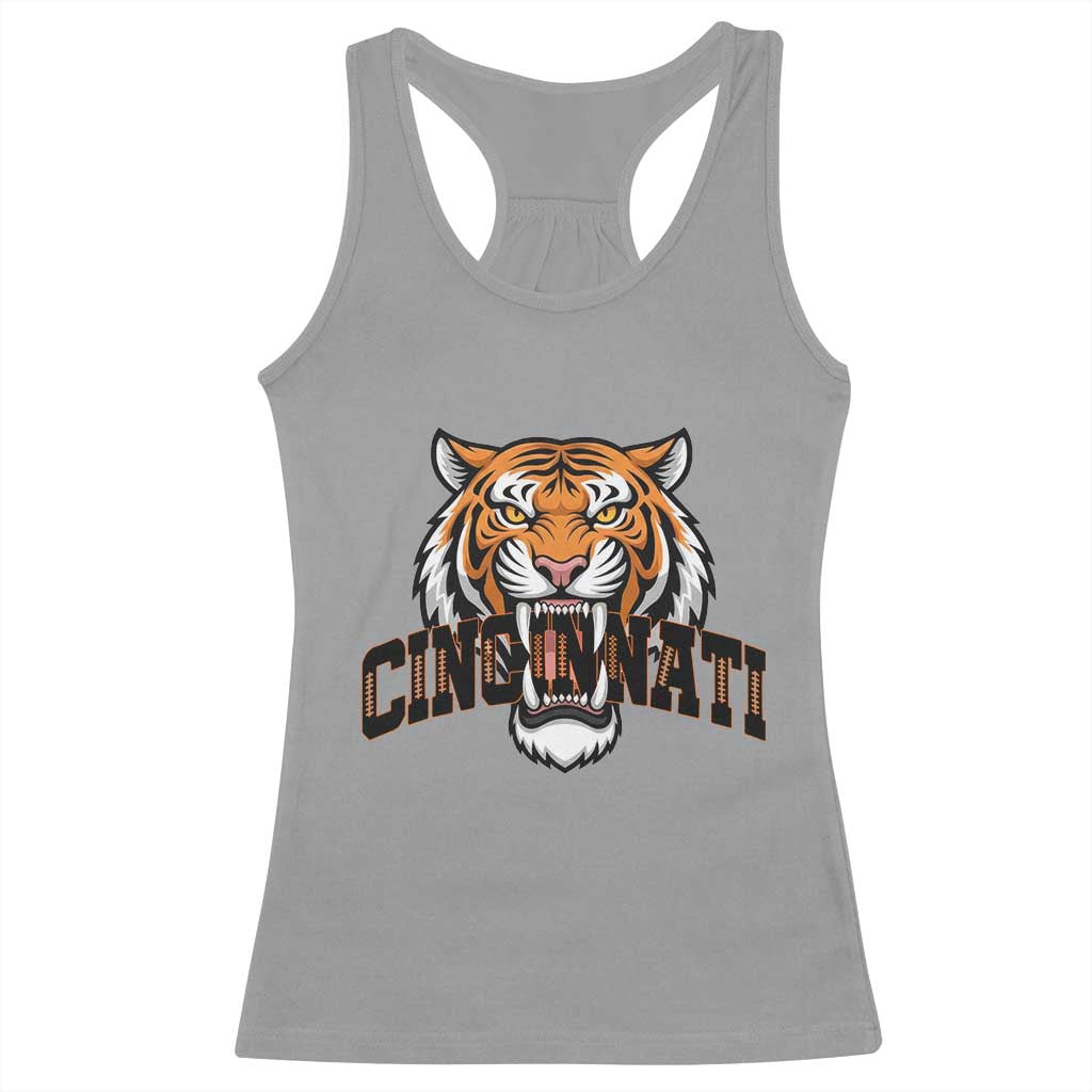 Roaring CFBT Game Day Fans Gift Racerback Tank Top TS12 Sport Gray Print Your Wear