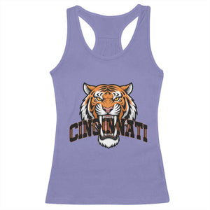 Roaring Cincinnati Tiger Football Racerback Tank Top Game Day Fans Gift - Print Your Wear