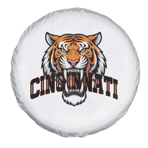 Roaring Cincinnati Tiger Football Spare Tire Cover Game Day Fans Gift TS12 Print Your Wear