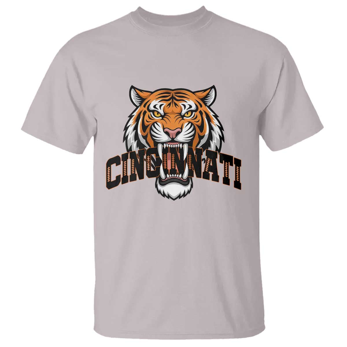 Roaring CFBT Game Day Fans Gift T Shirt TS12 Ice Gray Print Your Wear
