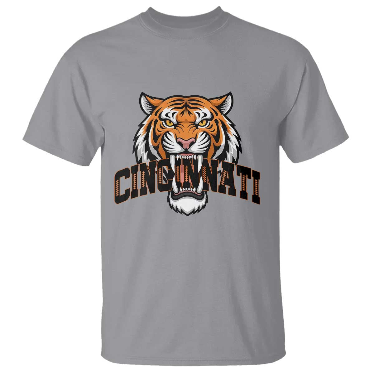 Roaring CFBT Game Day Fans Gift T Shirt TS12 Sport Gray Print Your Wear