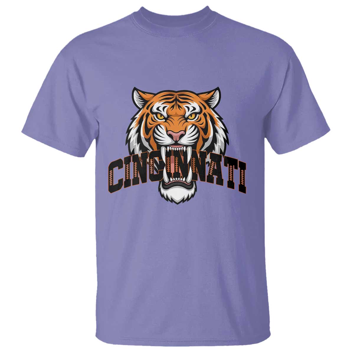 Roaring CFBT Game Day Fans Gift T Shirt TS12 Violet Print Your Wear