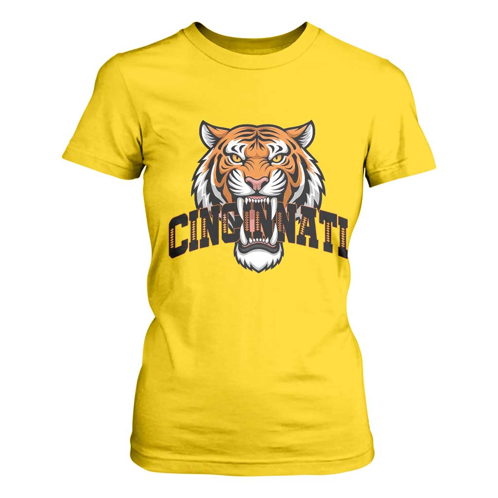Roaring CFBT Game Day Fans Gift T Shirt For Women TS12 Daisy Print Your Wear