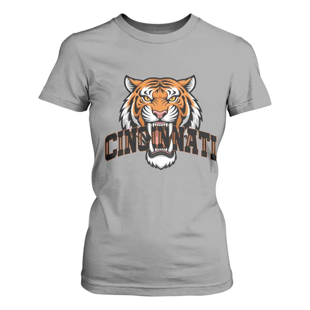 Roaring CFBT Game Day Fans Gift T Shirt For Women TS12 Sport Gray Print Your Wear
