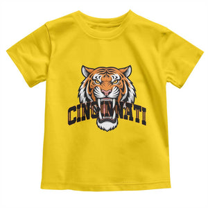 Roaring Cincinnati Tiger Football Toddler T Shirt Game Day Fans Gift TS12 Daisy Print Your Wear