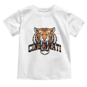 Roaring CFBT Game Day Fans Gift Toddler T Shirt TS12 White Print Your Wear