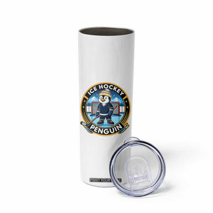 Funny Penguin Hockey Player Skinny Tumbler Sports Fan Gift TS12 Print Your Wear