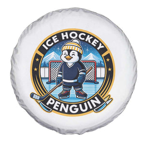 Funny Penguin Hockey Player Spare Tire Cover Sports Fan Gift TS12 Print Your Wear