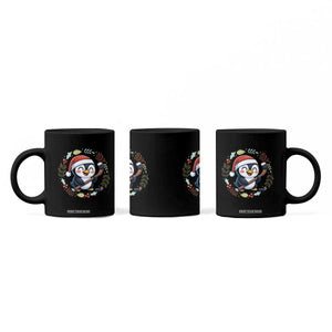 Cute Penguin Playing Ice Hockey Coffee Mug Funny Christmas Gift TS12 Print Your Wear