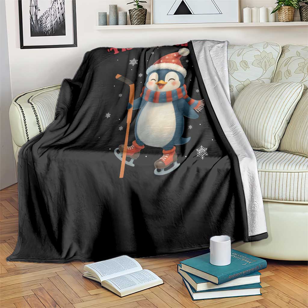 Cute Penguin Tis The Season Throw Blanket Funny Christmas Gift For Holiday Fans TS12 Print Your Wear