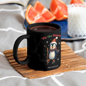 Cute Penguin Tis The Season Coffee Mug Funny Christmas Gift For Holiday Fans TS12 Print Your Wear