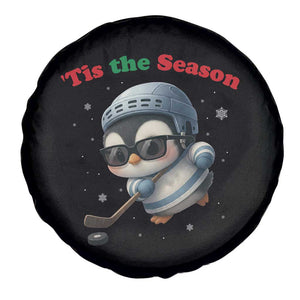 Penguin On Ice Tis The Season Spare Tire Cover Funny Christmas Gift TS12 Print Your Wear
