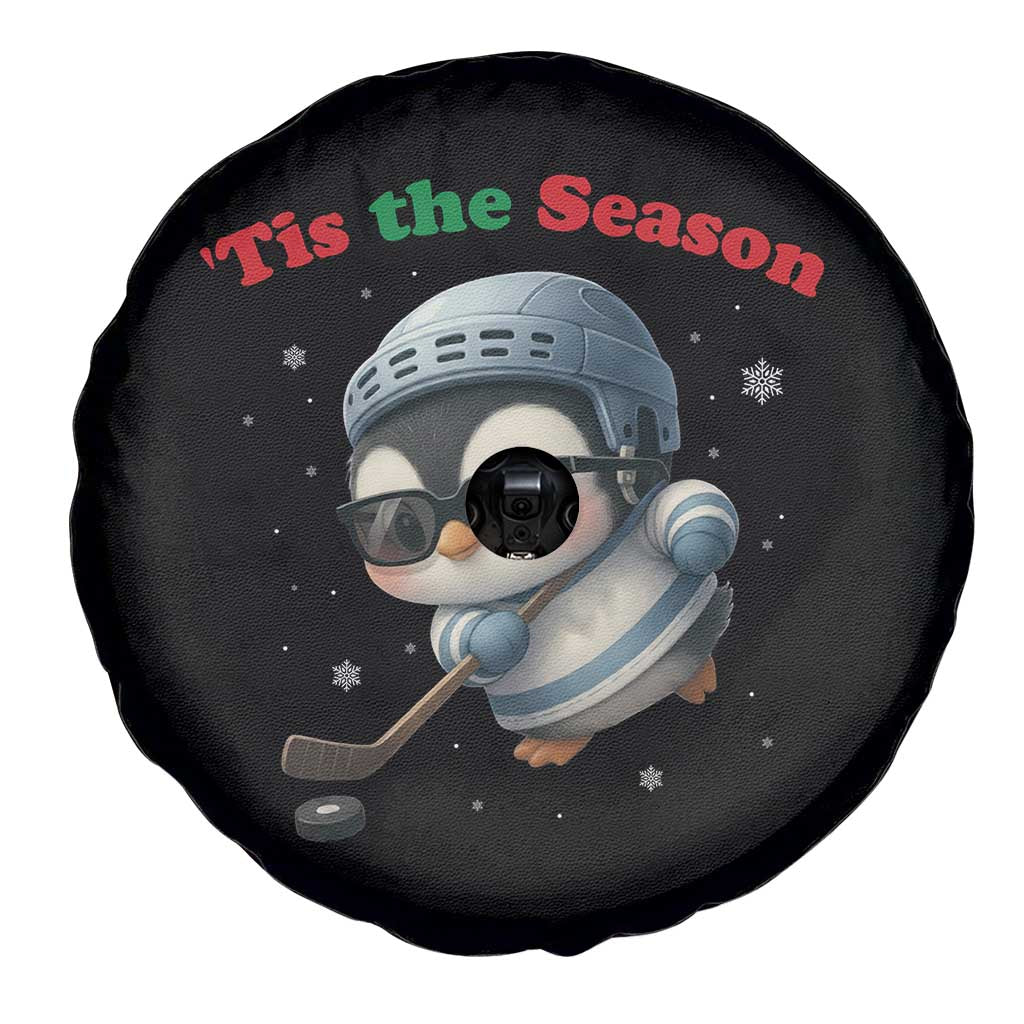 Penguin On Ice Tis The Season Spare Tire Cover Funny Christmas Gift TS12 Print Your Wear