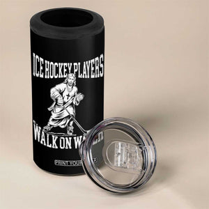 Jesus Ice Hockey Players Walk On Water 4 in 1 Can Cooler Tumbler Funny Christian Gift TS12 Print Your Wear