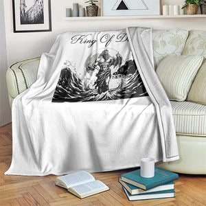 Greek Mythology Poseidon Dartist Throw Blanket King Of Dart Thrower TS12 Print Your Wear