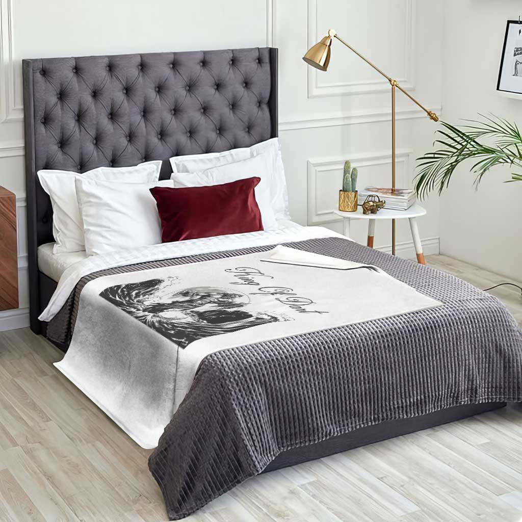 Greek Mythology Poseidon Dartist Throw Blanket King Of Dart Thrower TS12 Print Your Wear