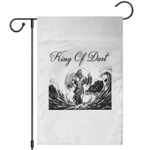 Greek Mythology Poseidon Dartist Garden Flag King Of Dart Thrower TS12 White Print Your Wear