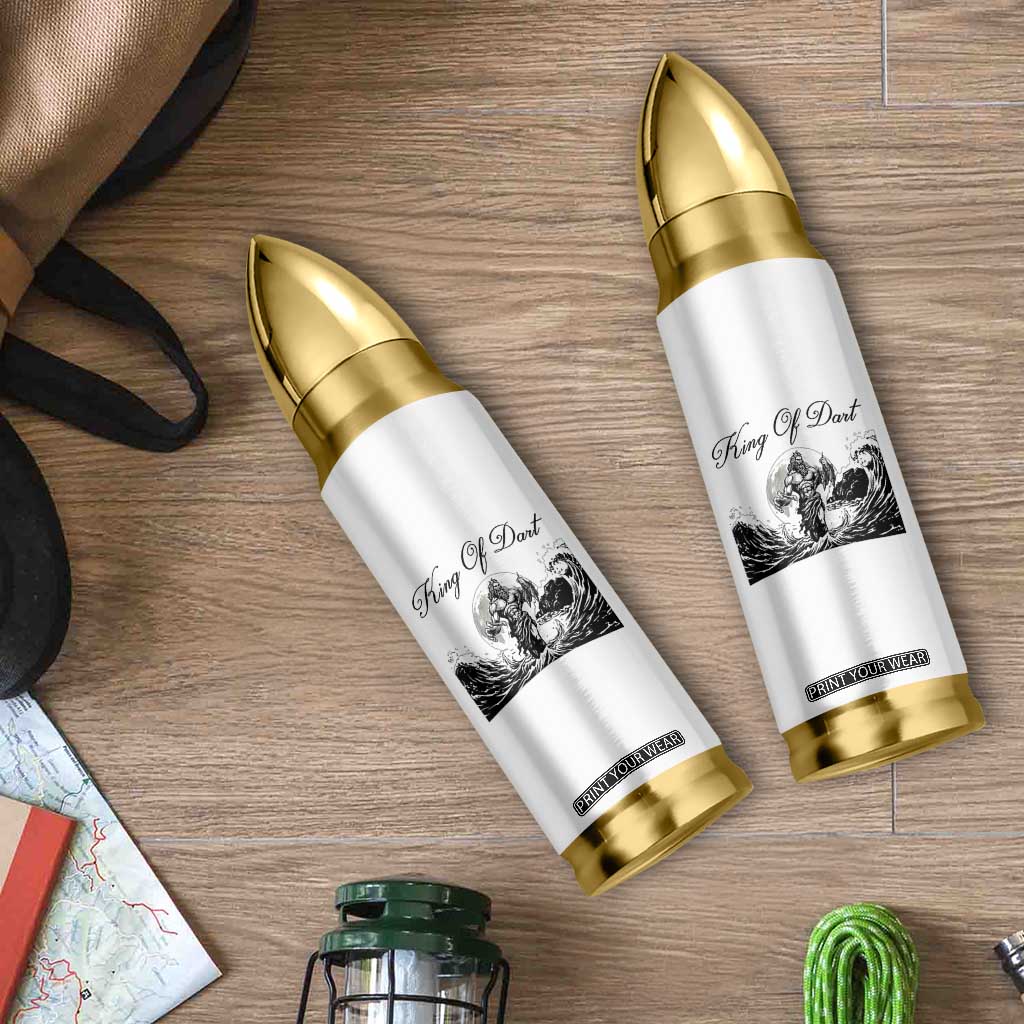 Greek Mythology Poseidon Dartist Bullet Tumbler King Of Dart Thrower TS12 Print Your Wear