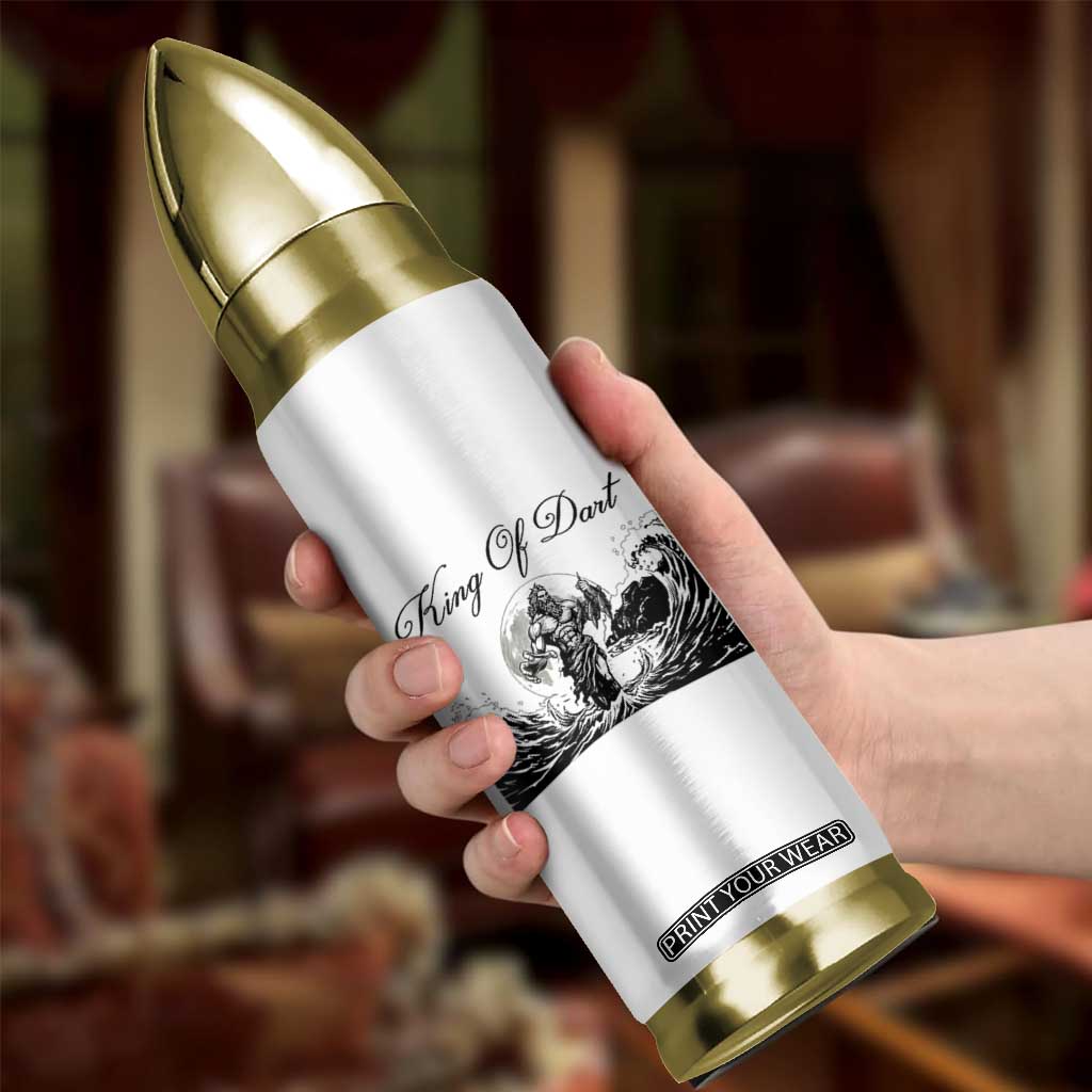 Greek Mythology Poseidon Dartist Bullet Tumbler King Of Dart Thrower TS12 Print Your Wear