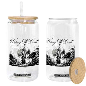 Greek Mythology Poseidon Dartist Glass Can King Of Dart Thrower TS12 Print Your Wear