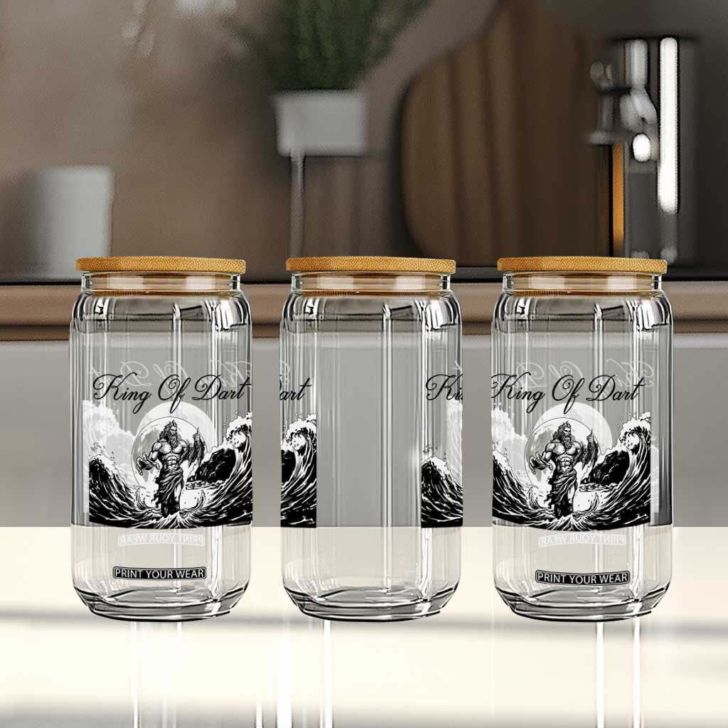 Greek Mythology Poseidon Dartist Glass Can King Of Dart Thrower TS12 Print Your Wear