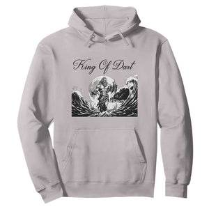 Greek Mythology Poseidon Dartist Hoodie King Of Dart Thrower TS12 Ice Gray Print Your Wear