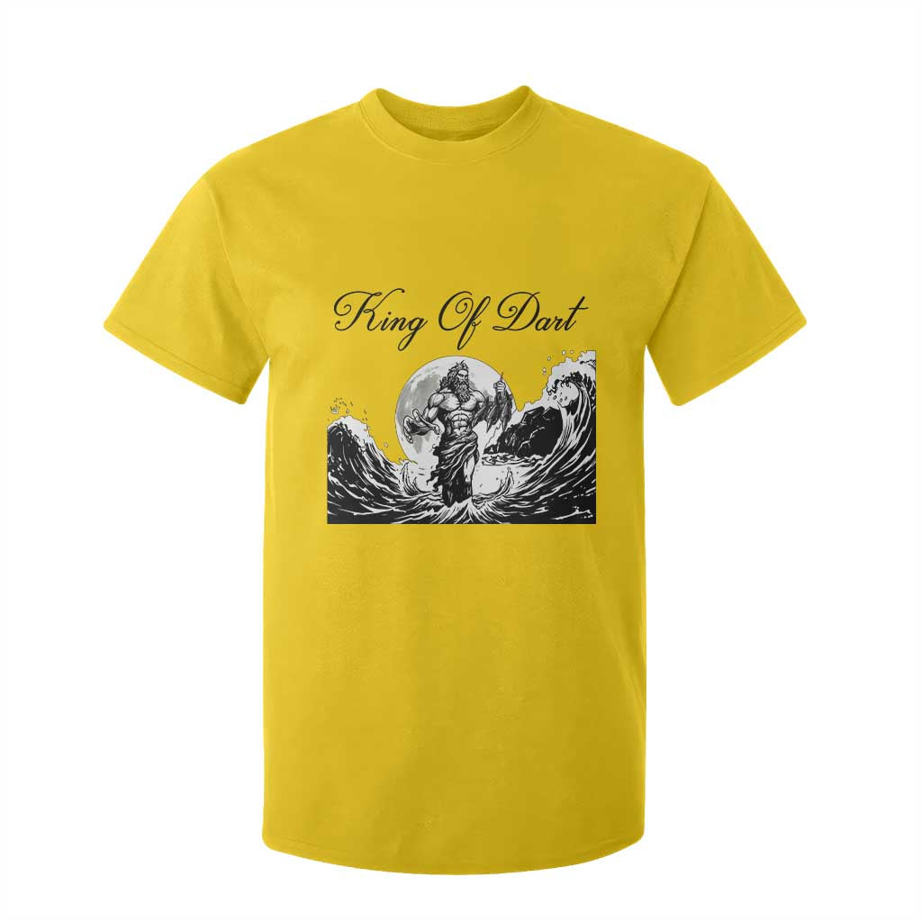 Greek Mythology Poseidon Dartist T Shirt For Kid King Of Dart Thrower TS12 Daisy Print Your Wear