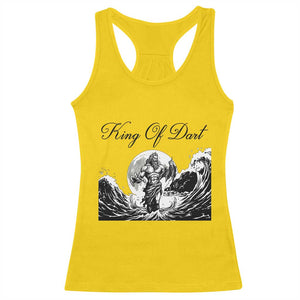 Greek Mythology Poseidon Dartist Racerback Tank Top King Of Dart Thrower TS12 Daisy Print Your Wear
