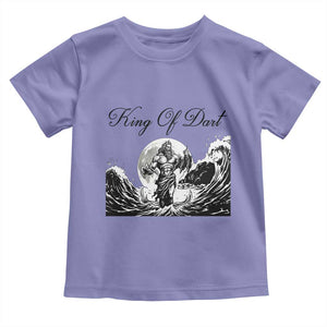 Greek Mythology Poseidon Dartist Toddler T Shirt King Of Dart Thrower TS12 Violet Print Your Wear
