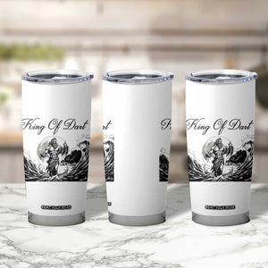 Greek Mythology Poseidon Dartist Tumbler Cup King Of Dart Thrower TS12 Print Your Wear
