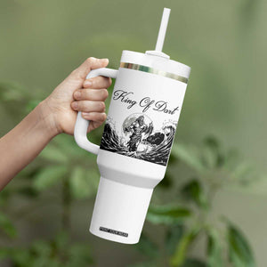 Greek Mythology Poseidon Dartist Tumbler With Handle King Of Dart Thrower TS12 Print Your Wear